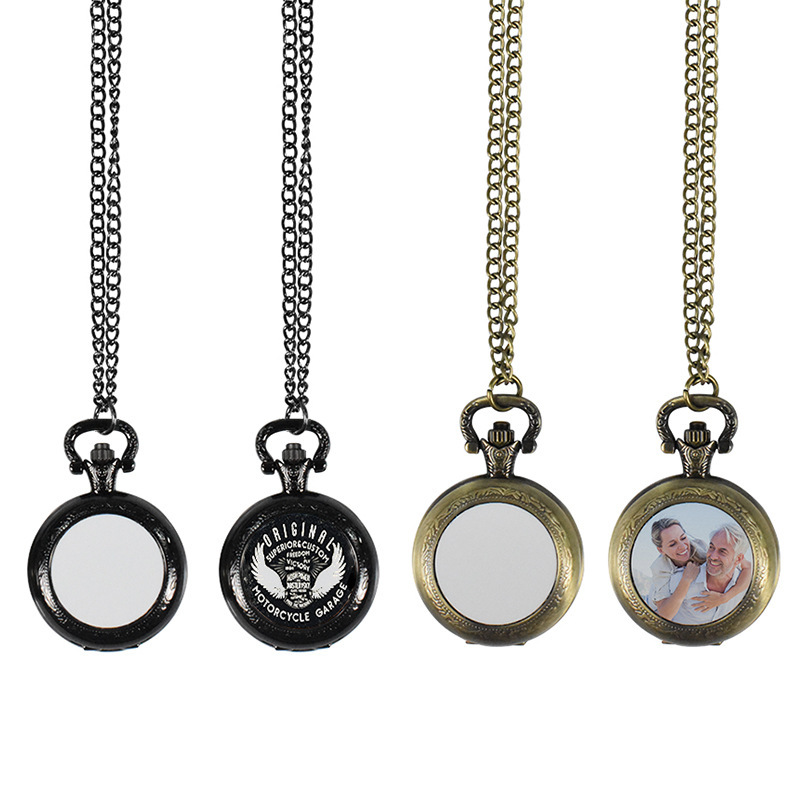 Men'S Fashion Necklaces - カスタムヴィンテージメタル懐中時計ペンダントネックレス クラシックウォッチネックレス ファッションジュエリー メンズ レディース向け