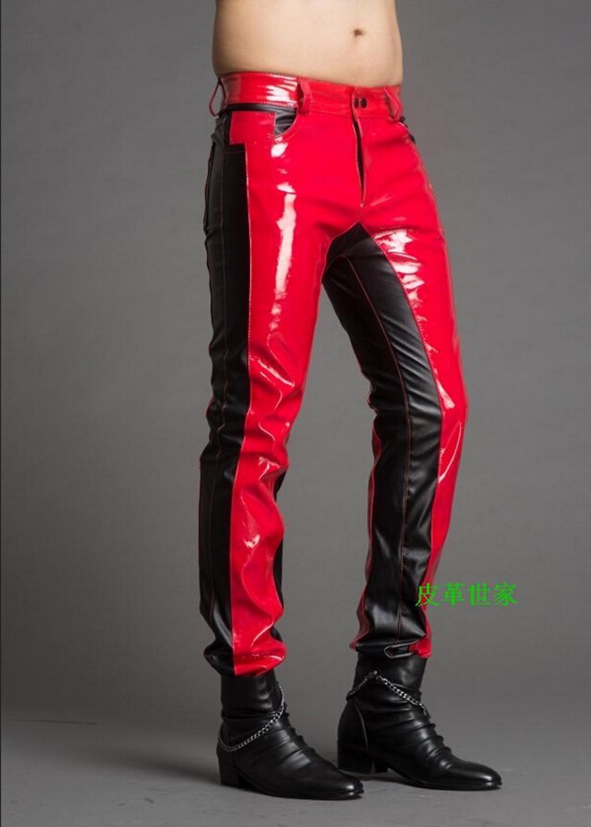 Jeans Pants Fashion Men - 冬の新メンズファッションステッチレザーパンツジッパープラスサイズ男性ジーンズ 2025 男スリムスポーツオートバイズボン 29-39
