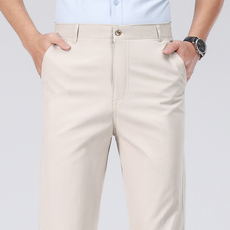 Chino Pants Men - メンズコットンパンツ メンズビジネスカジュアルパンツ オフィスブラックチノパンツ カーキグレーネイビーパンツ 29-40サイズ