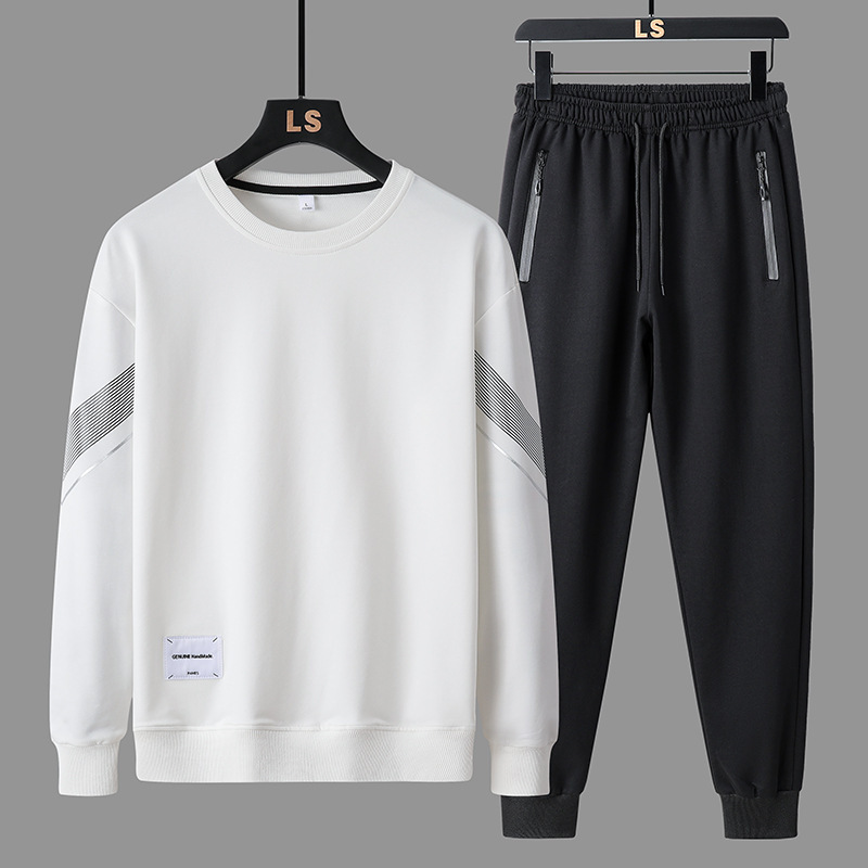 メンズカジュアル 2 ピーススポーツウェアセットストリートフ - Men'S Fashion Pants のレビューと価格