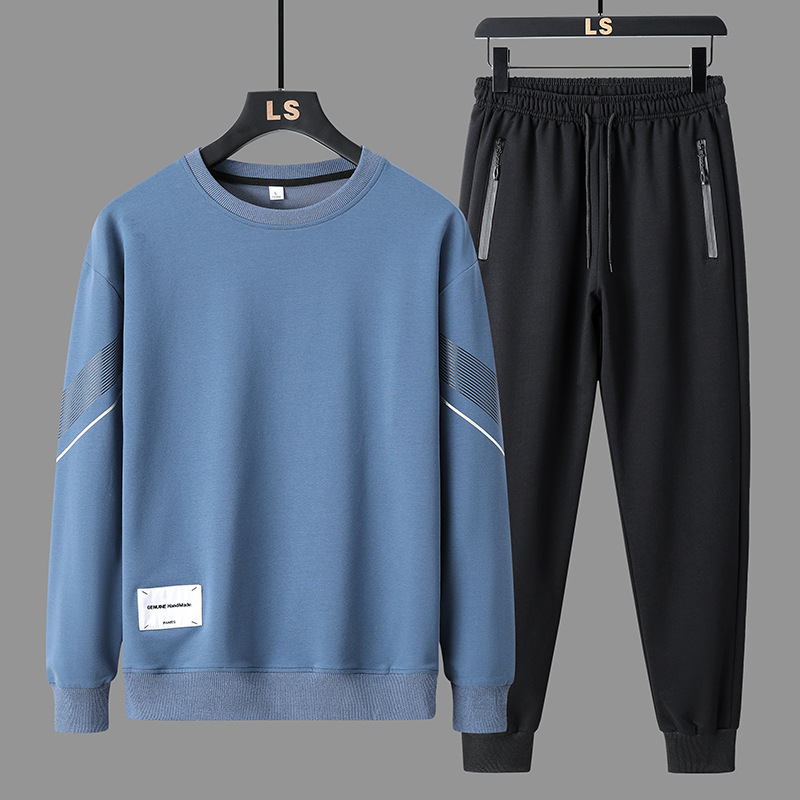 メンズカジュアル 2 ピーススポーツウェアセットストリートフ - Men'S Fashion Pants のレビューと価格