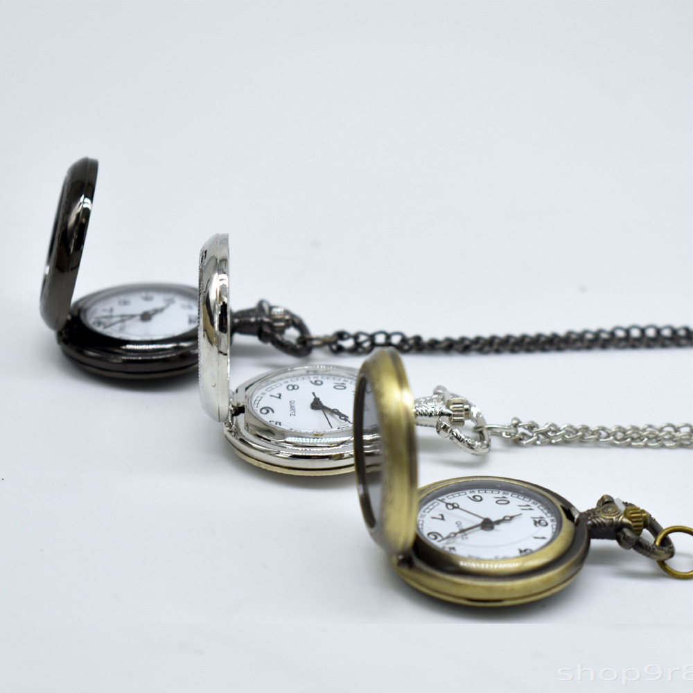 カスタムヴィンテージメタル懐中時計ペンダントネックレス クラ - Men'S Fashion Necklaces のレビューと価格