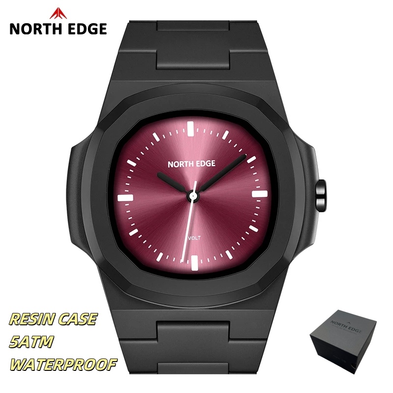 NORTH EDGE メンズ腕時計 新型VOLTクォーツ腕時 - Men'S Fashion Magazine のレビューと価格
