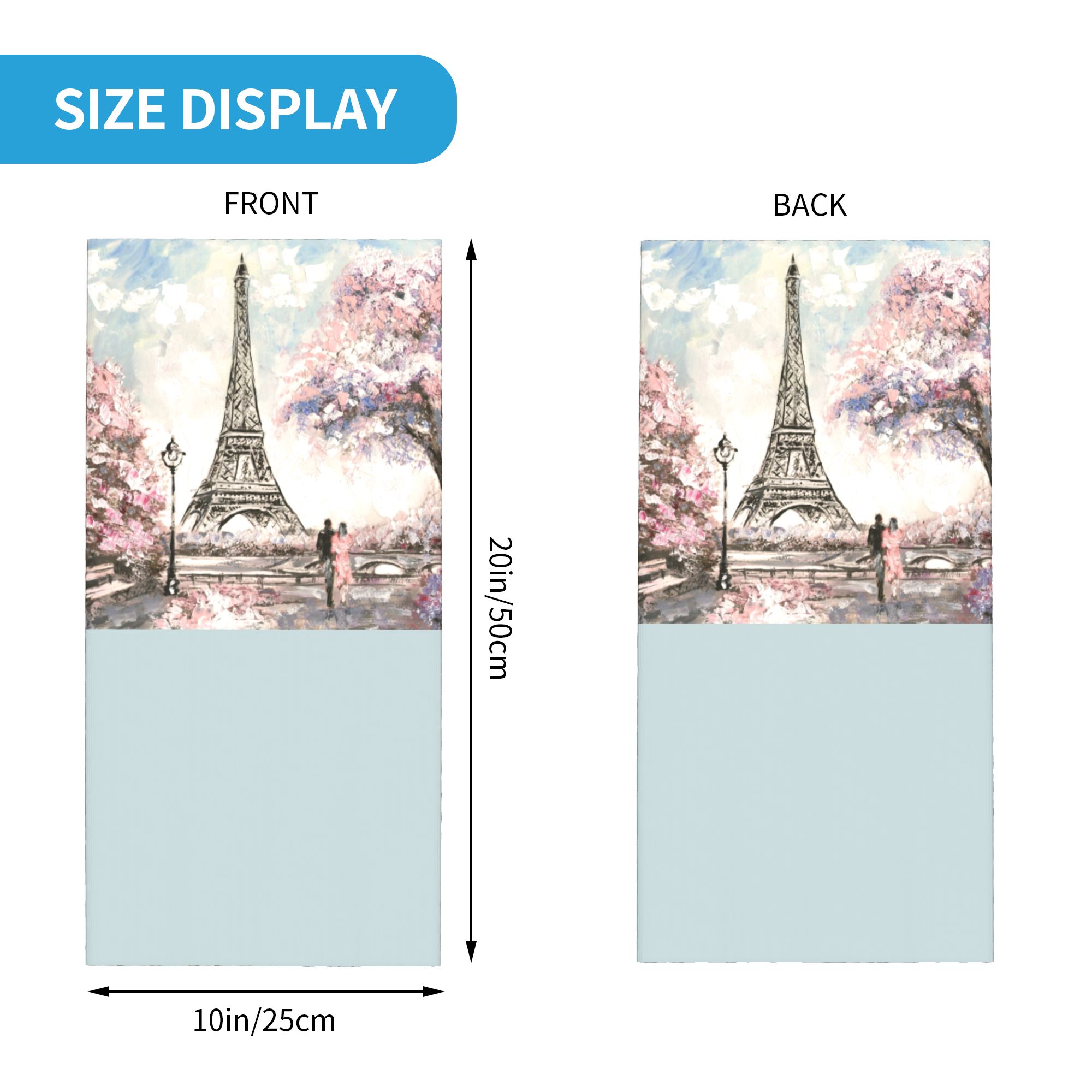 カスタムエッフェル塔パリバンダナ冬用ネックウォーマー女性用防 - Paris Men'S Fashion のレビューと価格