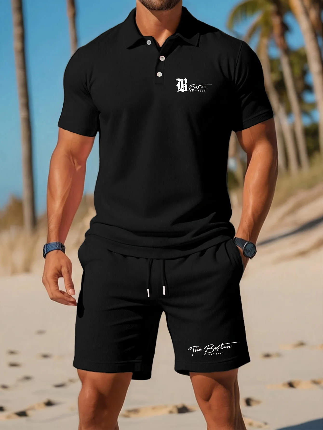 夏の新作メンズポロシャツセット カジュアルスポーティー クー - Men'S Fashion Advice のレビューと価格