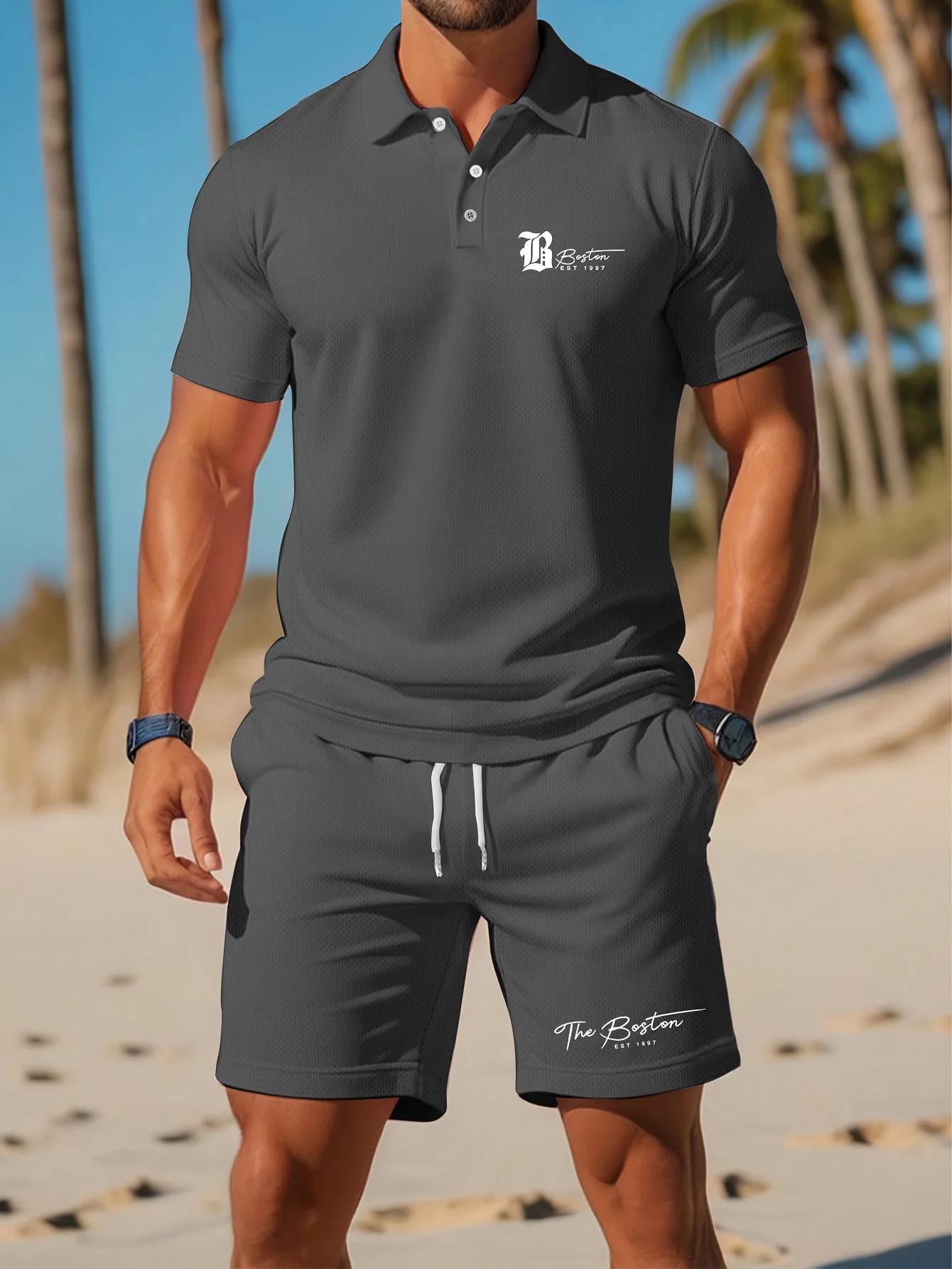 夏の新作メンズポロシャツセット カジュアルスポーティー クー - Men'S Fashion Advice のレビューと価格