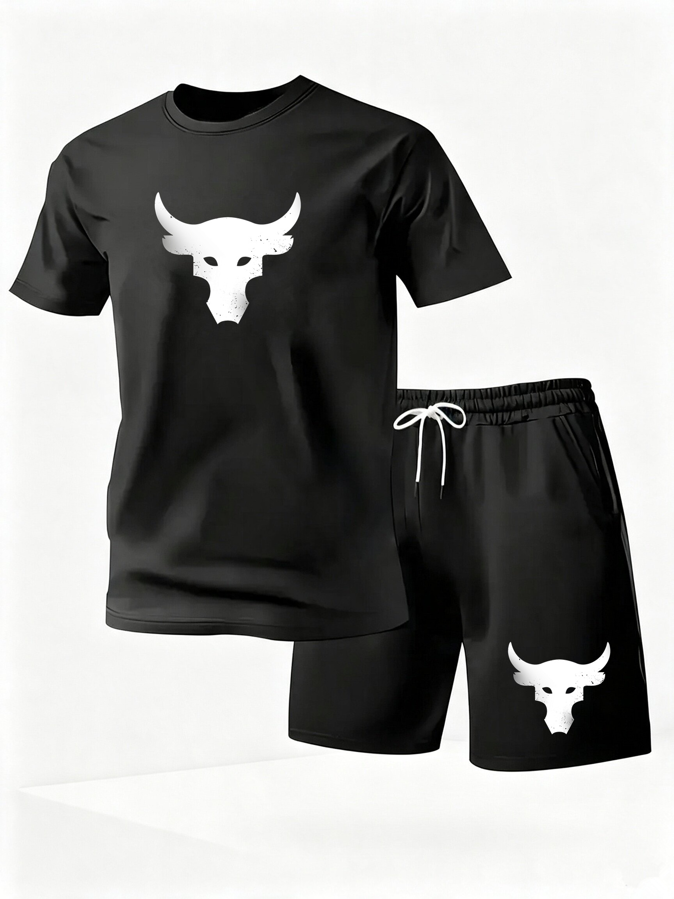夏用メンズ速乾カジュアル半袖Tシャツ＆ショートパンツセット  - Men'S Fashion Advice のレビューと価格