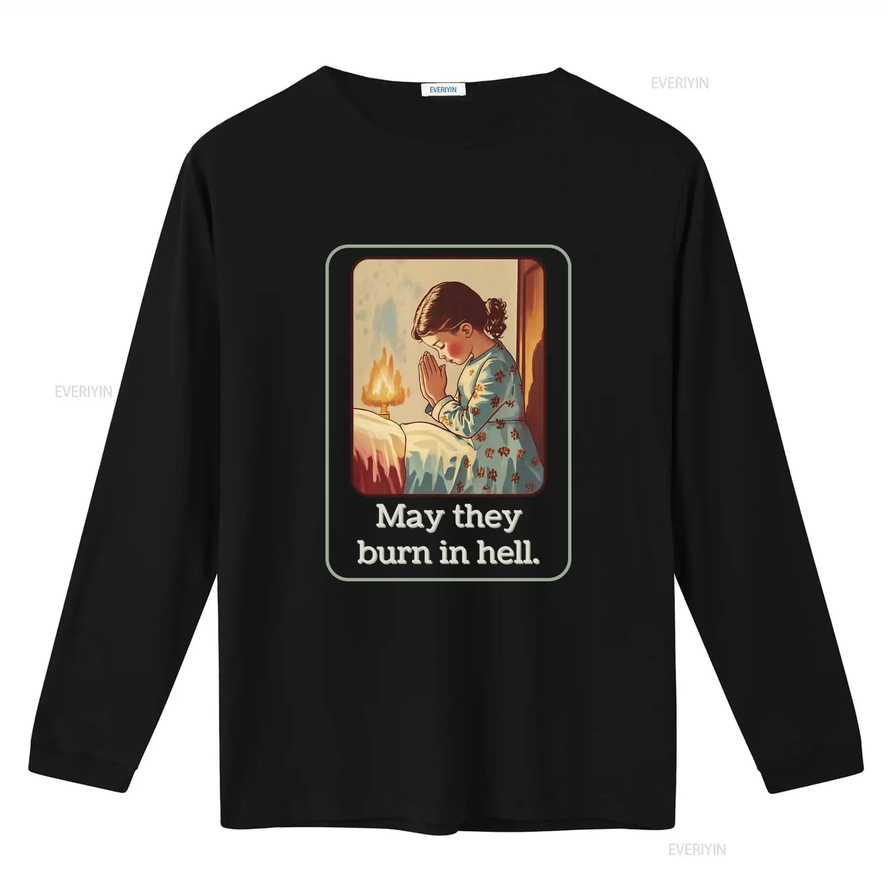 May They Burn In Hell Tシャツ 面白い - Mens Fashion In The 50S のレビューと価格