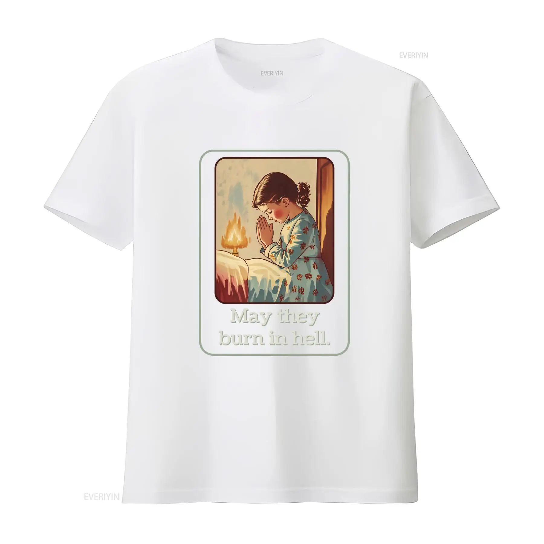 May They Burn In Hell Tシャツ 面白い - Mens Fashion In The 50S のレビューと価格