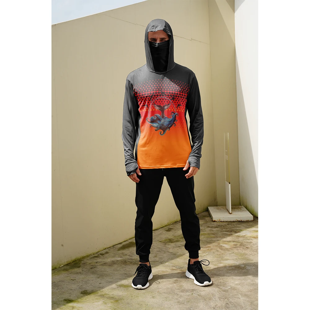 釣り用シャツ メンズ 日焼け防止 フード付きマスク 一体型  - Men'S Fashion Trends 2025 のレビューと価格