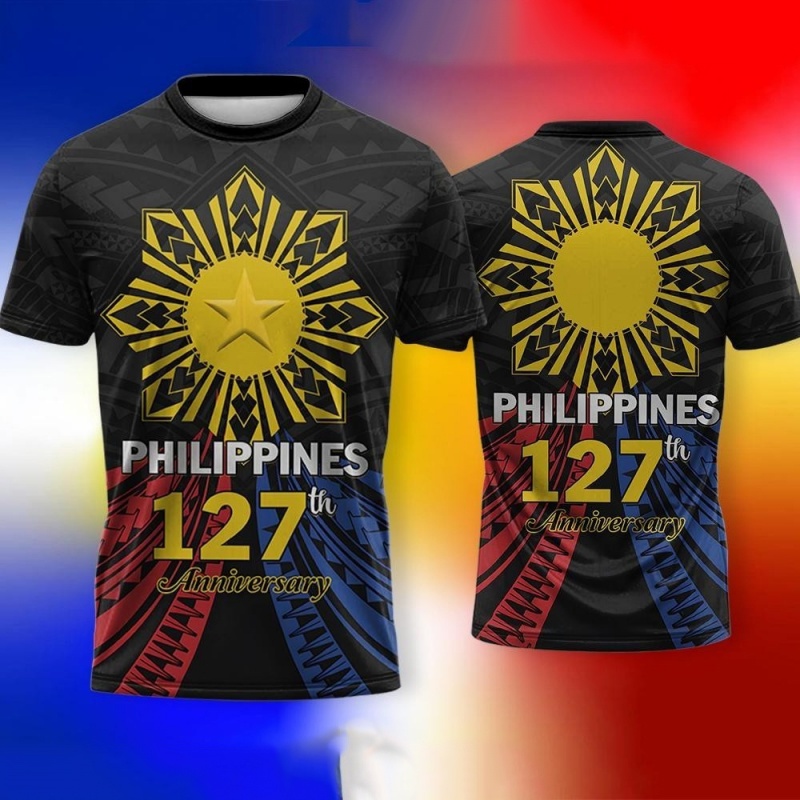 3D プリントフィリピン独立記念日 Tシャツ男性用愛国柄 T - Men'S Fashion Philippines のレビューと価格