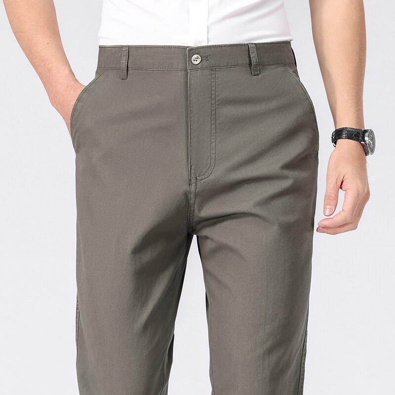 メンズコットンパンツ メンズビジネスカジュアルパンツ オフィ - Chino Pants Men のレビューと価格