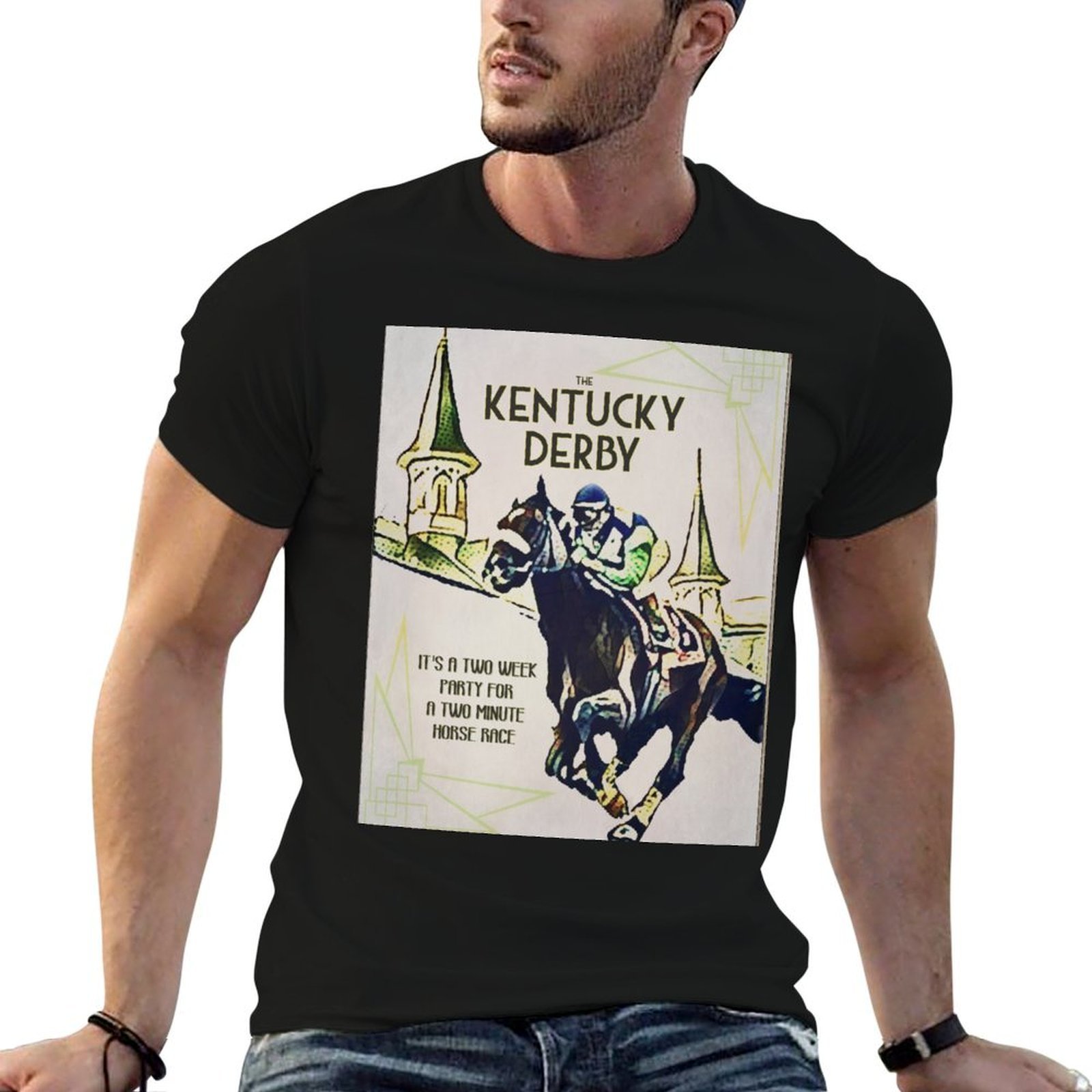 再びケンタッキーダービーの季節が来ました！ Tシャツ ファッ - Men'S Fashion For Kentucky Derby のレビューと価格