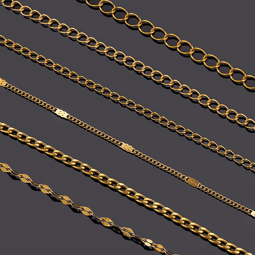 2メートルステンレス鋼リップNKロングクロスチェーン、ジュエ - Men'S Fashion Necklaces のレビューと価格