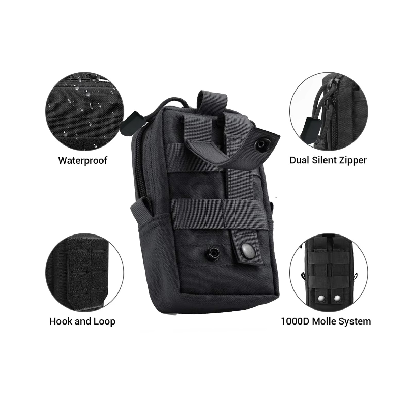 タクティカルモールポーチ ウエストバッグ アウトドア メンズ - Tactical Vest Men のレビューと価格