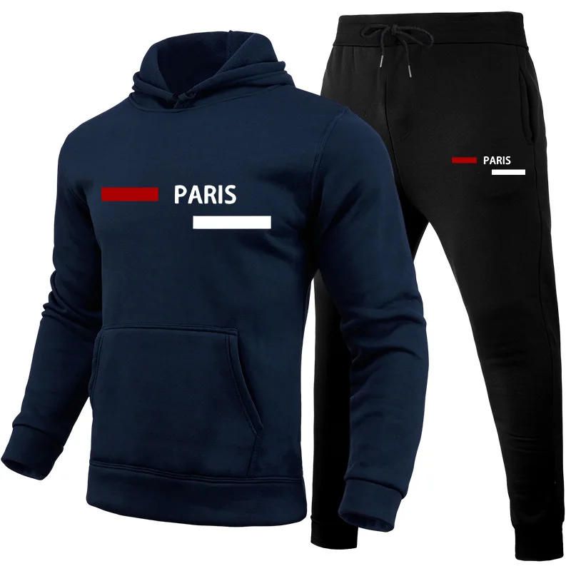 メンズトラックスーツ ファッション カジュアル フード付きス - Men'S Fashion Pants のレビューと価格