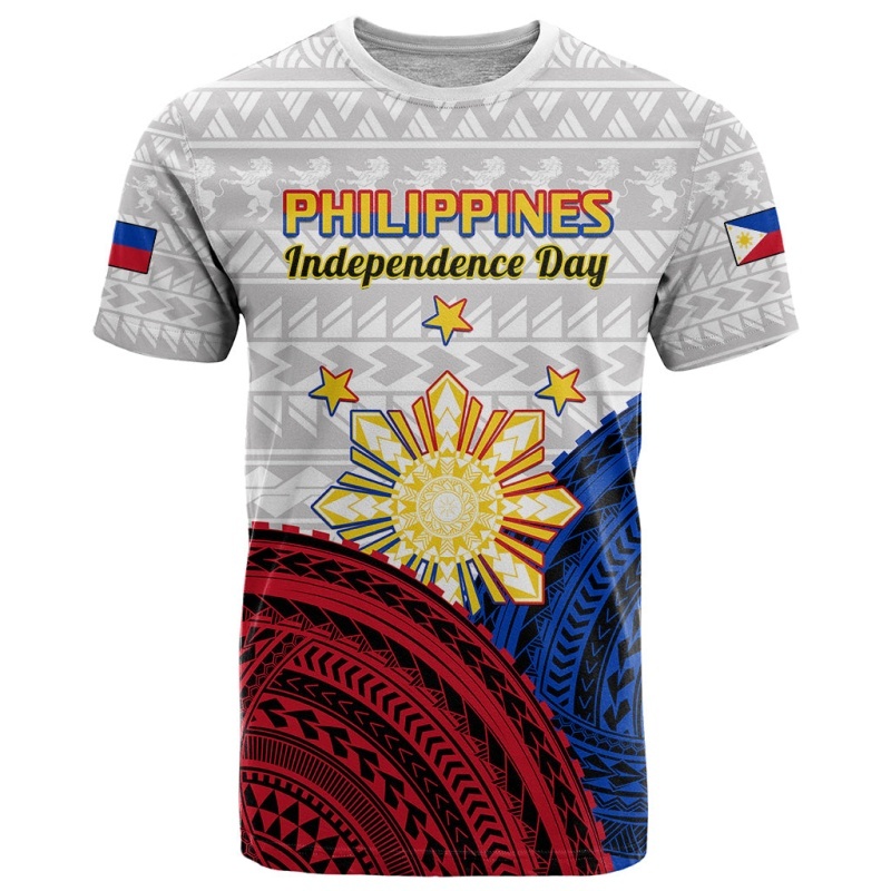 3D プリントフィリピン独立記念日 Tシャツ男性用愛国柄 T - Men'S Fashion Philippines のレビューと価格