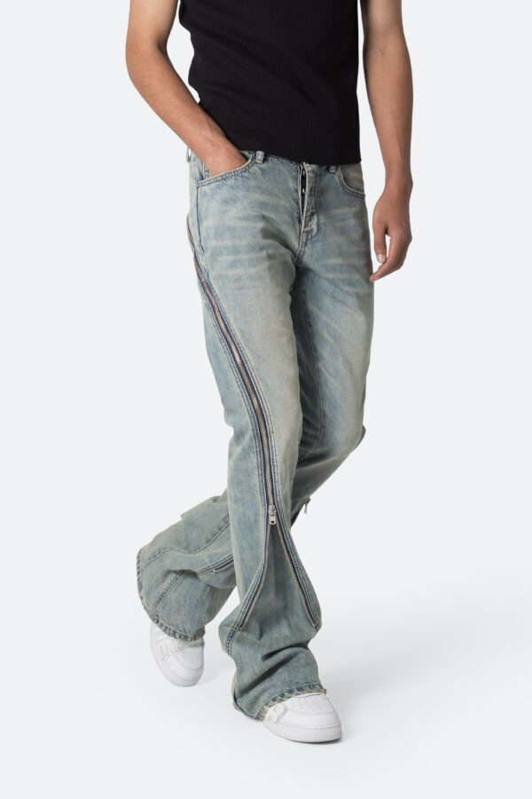 欧米風四季対応新作メンズファッション ブラック グレー ブル - Men'S Fashion Grey Jeans のレビューと価格
