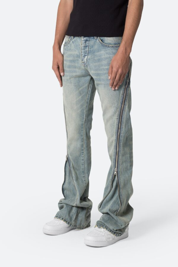 欧米風四季対応新作メンズファッション ブラック グレー ブル - Men'S Fashion Grey Jeans のレビューと価格