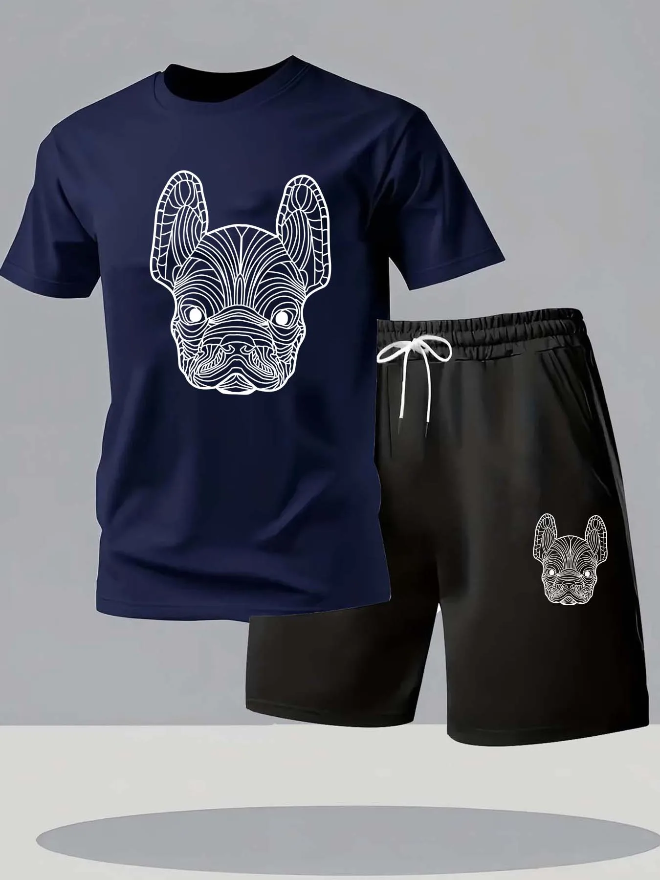夏のメンズ速乾カジュアル半袖Tシャツとショートパンツセットシ - Men'S Fashion Advice のレビューと価格