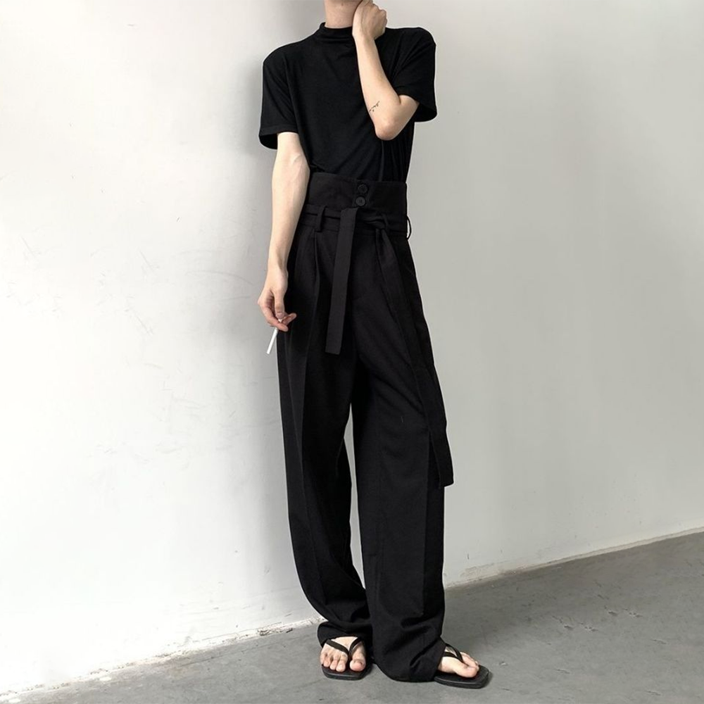 XS-5XL メンズリボン装飾ニッチ Y2k ズボン春ストリ - Mens Fashion Trend 2026 のレビューと価格