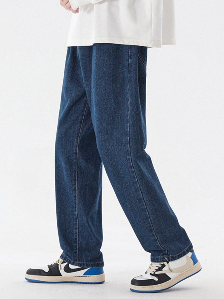 韓国のメンズカジュアルアンクルレングスジーンズ,クラシックな - Men'S Fashion Grey Jeans のレビューと価格