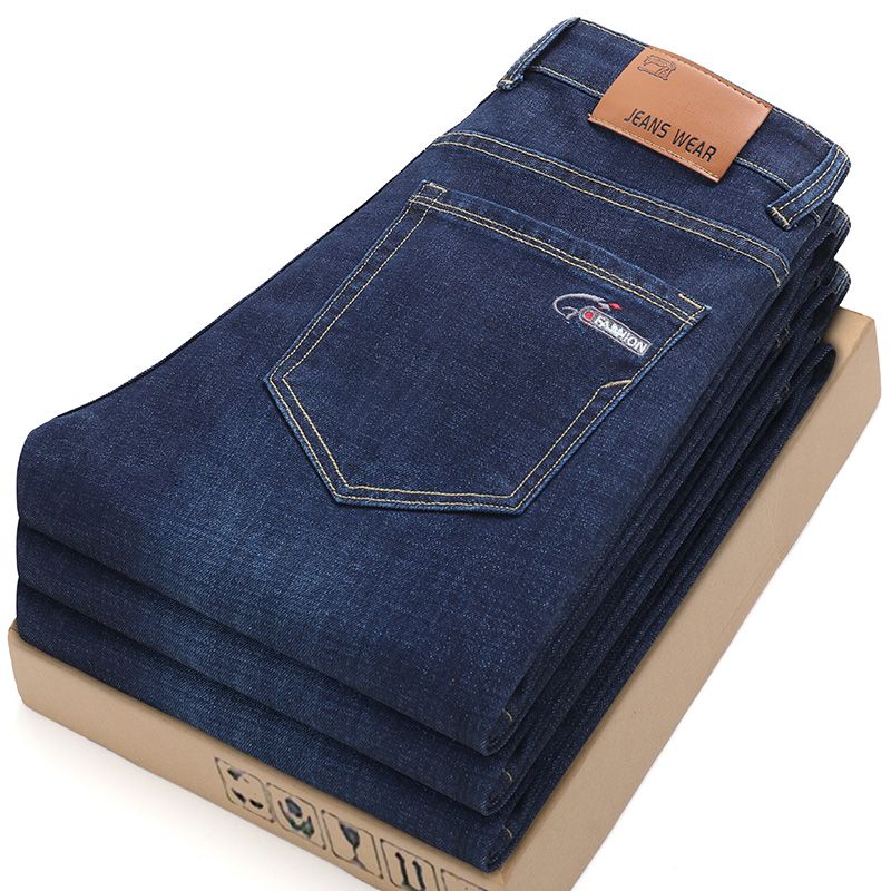 新しいストレートメンズファッショングレーブラックブルージーン - Men'S Fashion Grey Jeans のレビューと価格