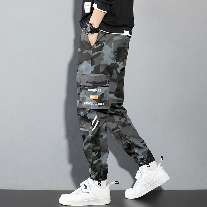 男性用オレンジ色のカーゴパンツ、ヒップホップジョガー、y2k - Chino Pants Men のレビューと価格