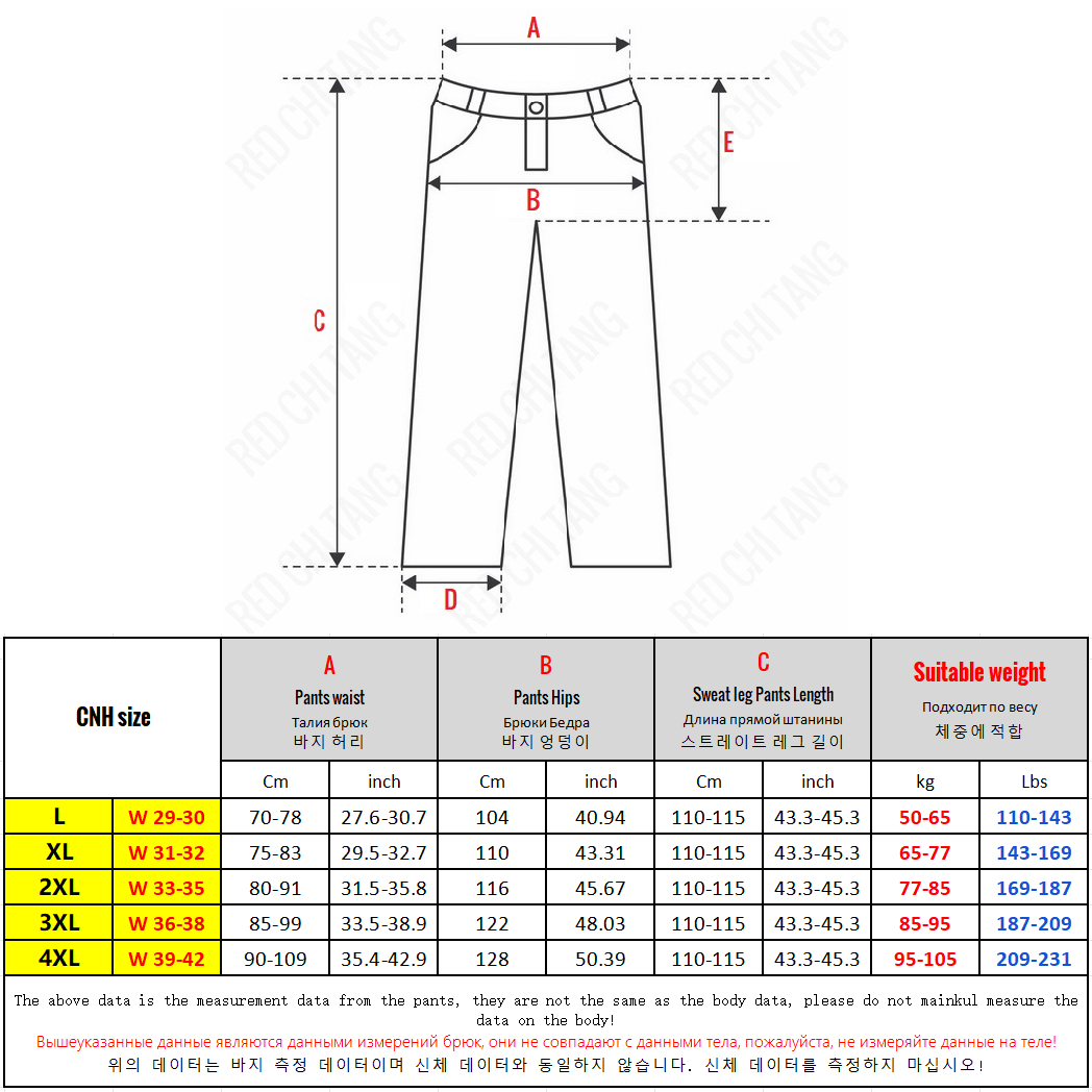 115 110 センチメートル長さ背の高い男性パンツストレー - Chino Pants Men のレビューと価格